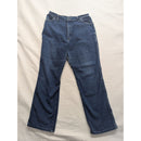 Maverick Womens Blue Denim Relaxed Fit Jeans Size 18