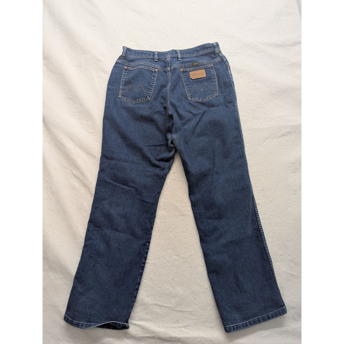 Maverick Womens Blue Denim Relaxed Fit Jeans Size 18