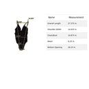 Black Michael Kors Ribbed Bodysuit With Gold Hardware Detail