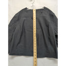 Tribail Womens 16P Charcoal 3/4 Sleeve Open Front Blazer Jacket Made In Canada