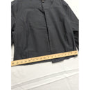 Tribail Womens 16P Charcoal 3/4 Sleeve Open Front Blazer Jacket Made In Canada