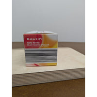 Bauhn Mini Retro Bluetooth Speaker Portable Vintage Design Wireless Audio