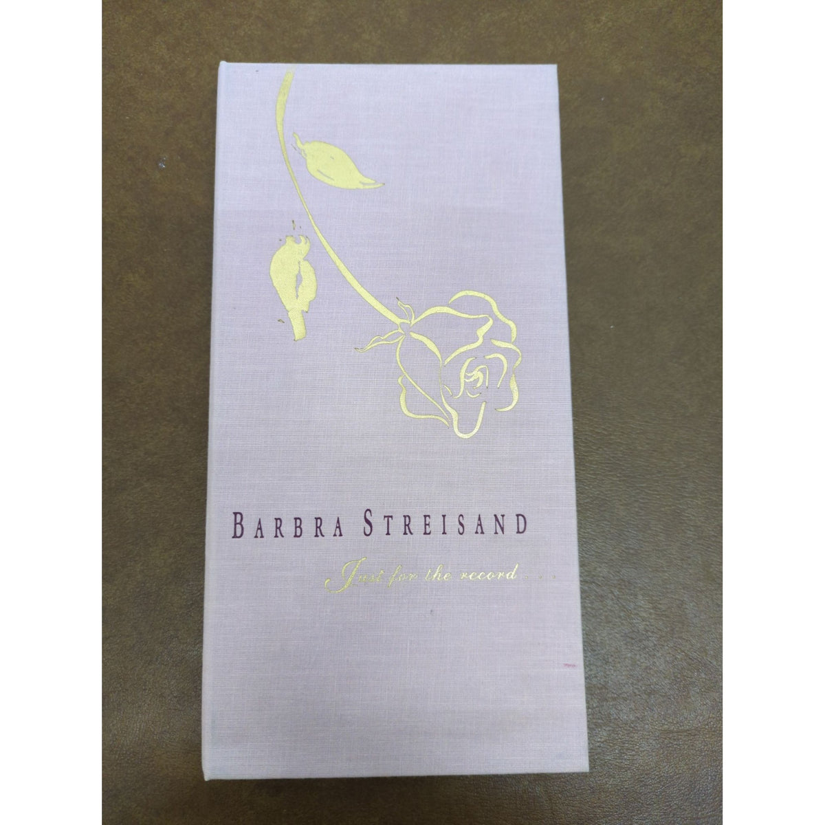Barbra Streisand Just For The Record Box Set 4-CD Collection With Booklet 1991 Columbia Records