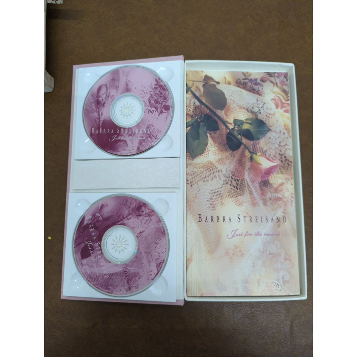 Barbra Streisand Just For The Record Box Set 4-CD Collection With Booklet 1991 Columbia Records
