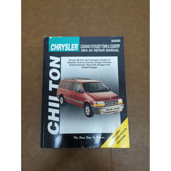 Chilton Chrysler Caravan/Voyager/Town & Country 1984-95 Repair Manual