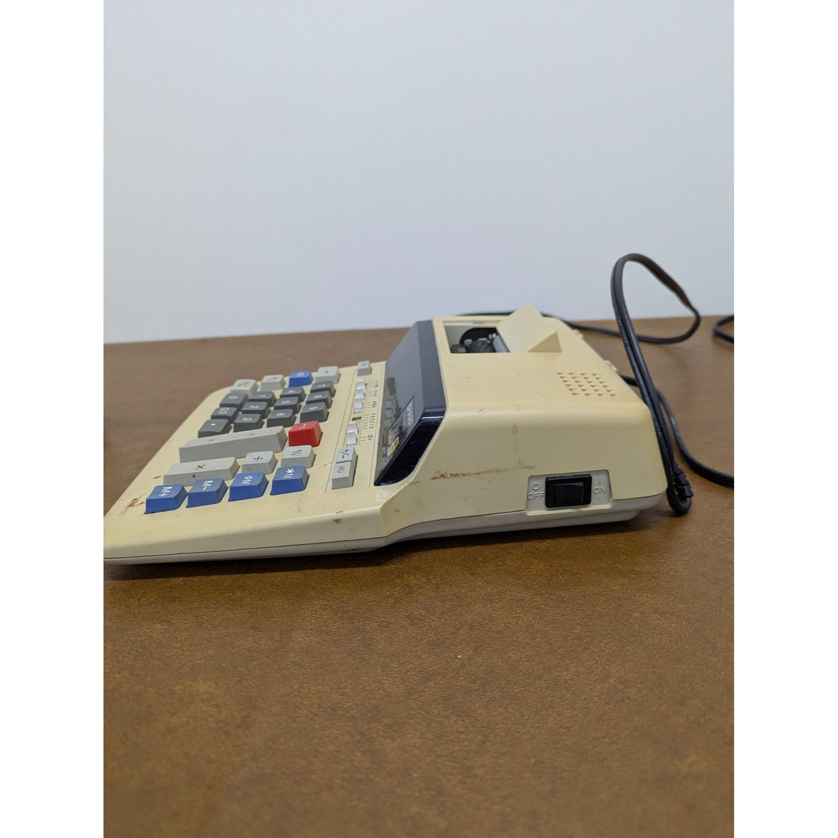 Sharp El-2197Gii Vintage Electronic Printing Calculator Retro Office Tech