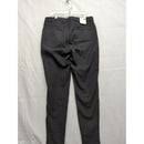 Calvin Klein Womens Charcoal Gray Pants Size 8 With Zippers & Slim Fit