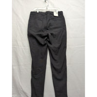 Calvin Klein Womens Charcoal Gray Pants Size 8 With Zippers & Slim Fit