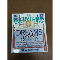 The Everything Dreams Book By Trish & Rob MacGregor  Learn Dream Meanings  Paperback  ISBN 1-55850-806-6