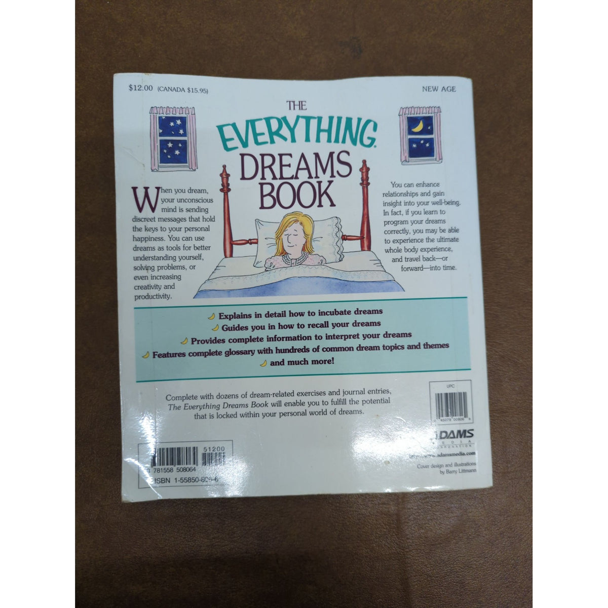 The Everything Dreams Book By Trish & Rob MacGregor  Learn Dream Meanings  Paperback  ISBN 1-55850-806-6