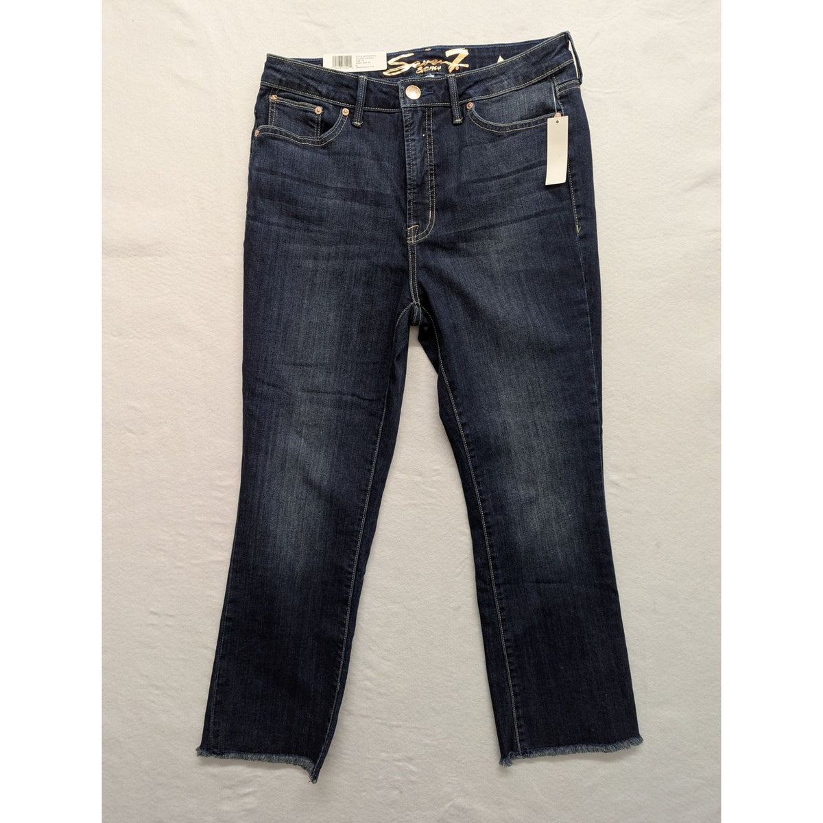 Seven7 Womens High Rise Fashion Jeans Size 10