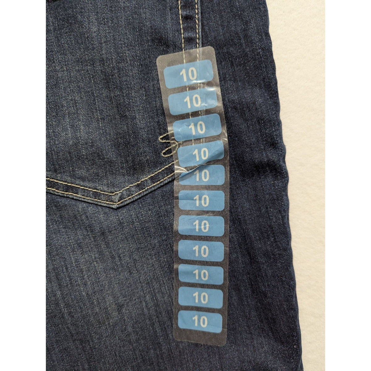 Seven7 Womens High Rise Fashion Jeans Size 10