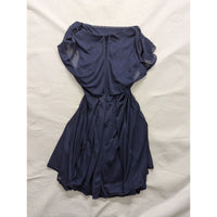 J. Taylor Navy Blue Glitter Dress Size 10 Made In Vietnam