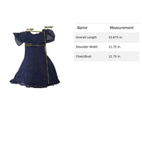 J. Taylor Navy Blue Glitter Dress Size 10 Made In Vietnam