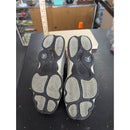 Air Jordan Retro 6 Rings Basketball Shoes Gray & White Suede Lace-Up Youth
