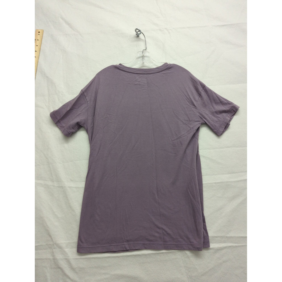 MTV Graphic Tee Purple Leopard Print XS Cotton Blend Made In Mexico