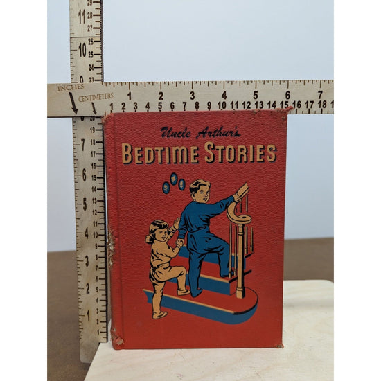 Uncle Arthurs Bedtime Stories Vintage Hardcover Book Collectible Childrens Liter