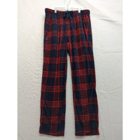 Spyder Mens Red & Navy Plaid Fleece Lounge Pants Size M