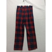 Spyder Mens Red & Navy Plaid Fleece Lounge Pants Size M