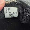 Vans Checkerboard Slip-On Sneakers Black/Gray Canvas Mens Size 8.5 Pre-Owned