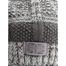 Mens Front  Britt's Knit Beanie With Ultra Warm Fleece Lining Grey British Desig