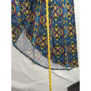 Ultra Flirt Womens Multicolor High-Low Maxi Skirt With Elastic Waistband & Floral Print