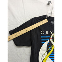 Sailor Moon Crystal Graphic T-Shirt Black Crewneck Size Small 100% Cotton Made I