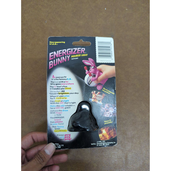 Energizer Bunny Squeeze Light Collectible Toy 1991 Edition New In Packaging