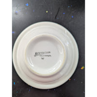 Jackson China Small Bowls Pink & Gray Stripes Vintage 4 Pc Set 4" Diameter Durab