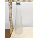 Vintage Textured Glass Soda Bottle With Embossed George Washington Design & Star