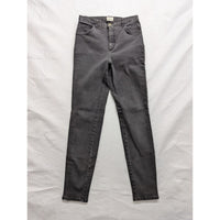 Vintage AVL Jeans In Dark Gray Denim For Women