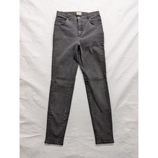 Vintage AVL Jeans In Dark Gray Denim For Women