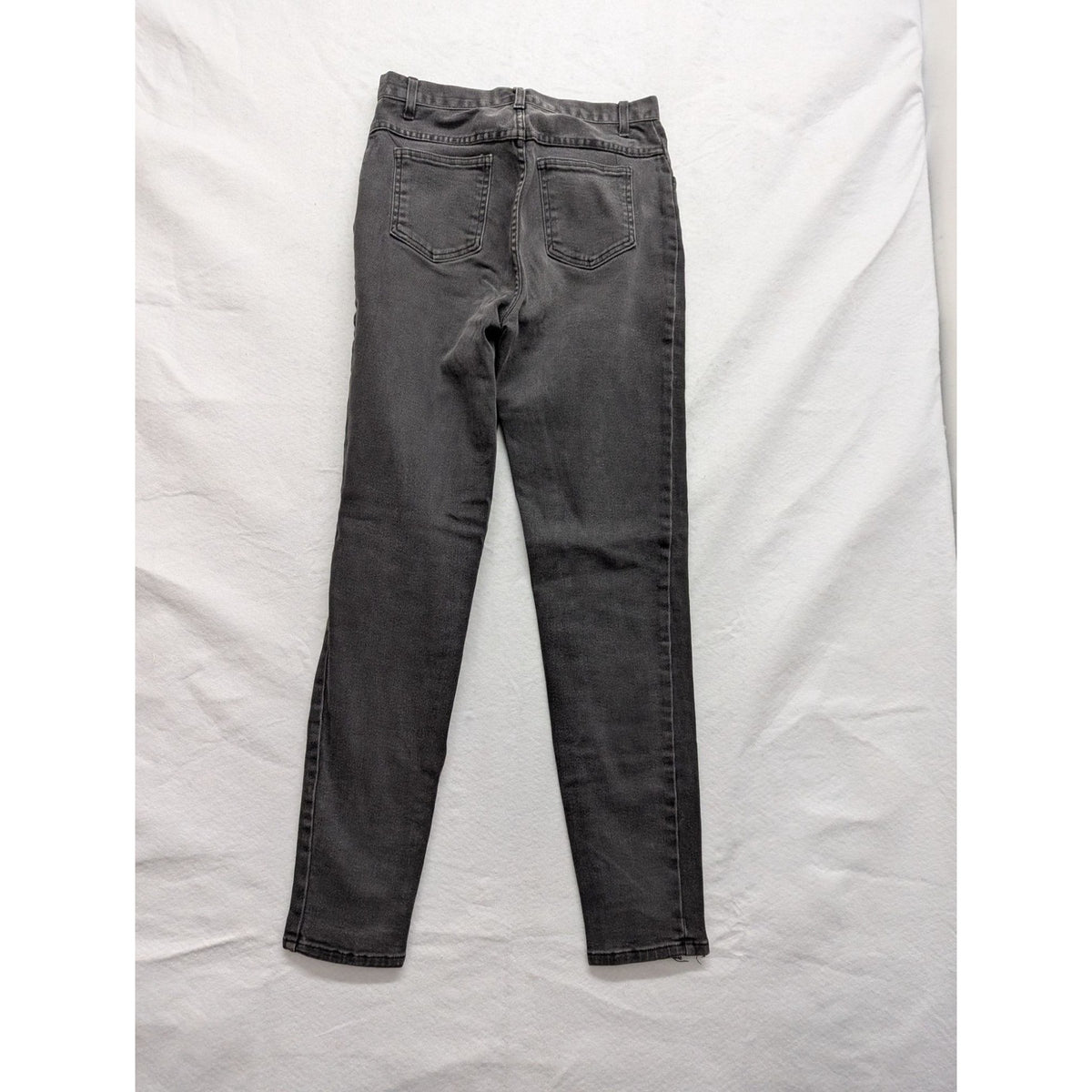 Vintage AVL Jeans In Dark Gray Denim For Women