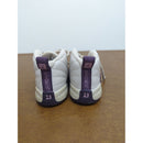 Air Jordan Toddler Shoes White & Purple With Laces Size 5C Pre-Owned