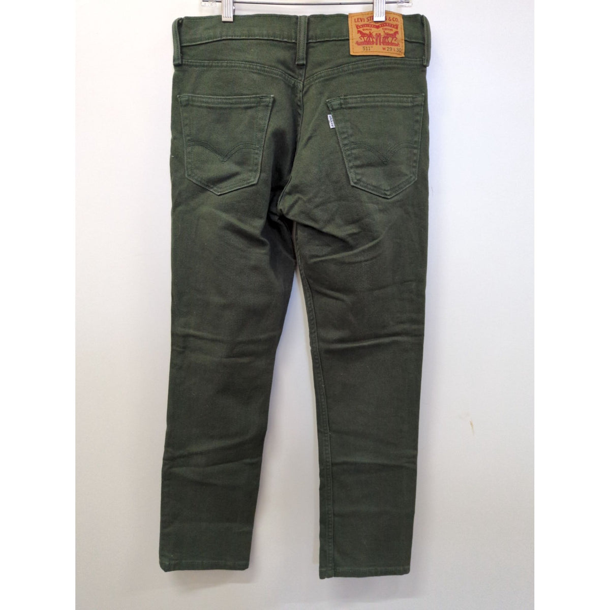 Levis 511 Green Slim Fit Mens Jeans W29 L30 Casual Stretch Denim