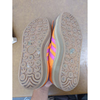 Adidas Gazelle Platform Shoes Orange & Purple 7.5 Womens Casual Sneakers Retro Style