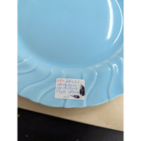 Hollydale & Johnson Bros Assorted Decorative Plates Yellow, White & Blue 3 Set