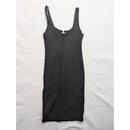 Black Sleeveless Bodycon Midi Dress Forever 21 Size M