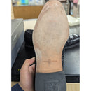 Stacy Adams Mens Triolo Black Dress Shoes Size 10M Crocodile Print Lace-Up Pre-Owned
