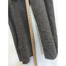 Calvin Klein Womens Gray Tweed Dress Pants 42" Length Mid-Rise Wide Leg Classic Fit Size 8.