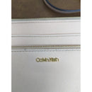 Calvin Klein Cream Crossbody Bag With Gold Hardware & Adjustable Strap 10.5"x7"