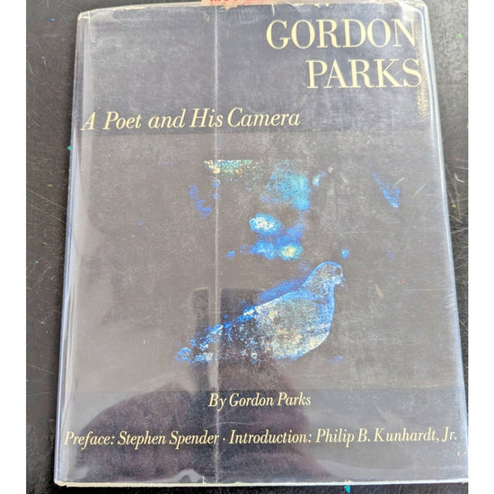 Gordon Parks "A Poet And His Camera" Hardcover Book With Dust Jacket 1969 Editio