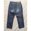 Calvin Klein Womens Relaxed Fit Blue Jeans Size 10