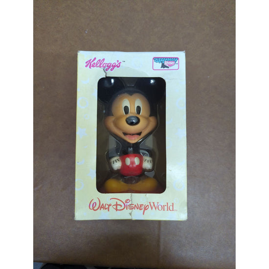 Walt Disney World Mickey Mouse Bobblehead Figure In Box By Kelloggs Keebler 2002 Collectible