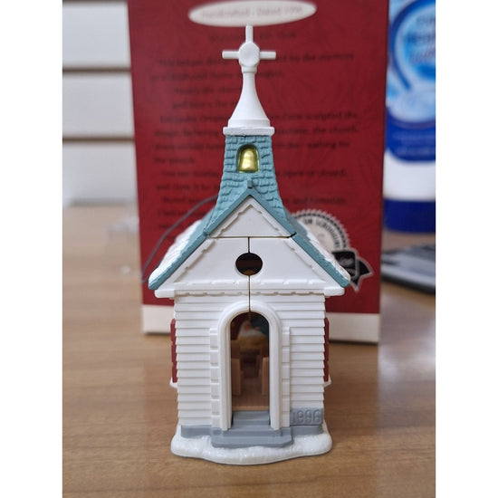 Hallmark Keepsake Ornament 1996 Come All Ye Faithful Church Opens Collectible Ch
