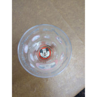 Vintage Disney Mickey Mouse Club Collector Glass 2013 Red & Black Design 4.25 Inches Tall