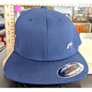 Flexfit Navy Stretchable Fitted Baseball Cap L/XL Polyester Cotton Blend