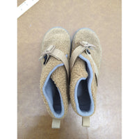 Chaco Kids Brown Fleece-Lined Shoes Adjustable Strap Rubber Sole Size 11