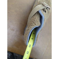 Chaco Kids Brown Fleece-Lined Shoes Adjustable Strap Rubber Sole Size 11