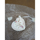 Precious Moments 1995 Sweetheart Heart-Shaped Porcelain Plaque With Stand Pink Floral Design 4"x4"